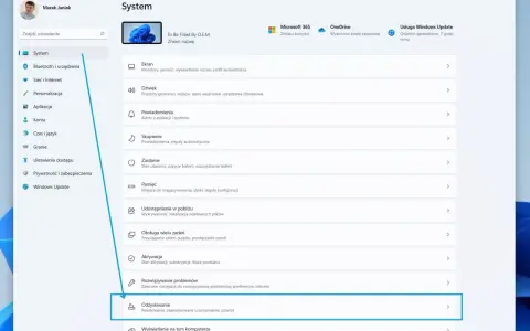 Odzyskiwanie systemu Windows, gdzie znajdziesz opcje resetowania i zaawansowanego uruchamiania, aby przywrócić sterownik Titanic do ustawień fabrycznych.