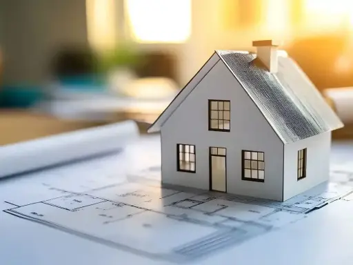 Model domu na planach architektonicznych. Czy to zapowiedź przebudowy instalacji gazowej bez pozwolenia?